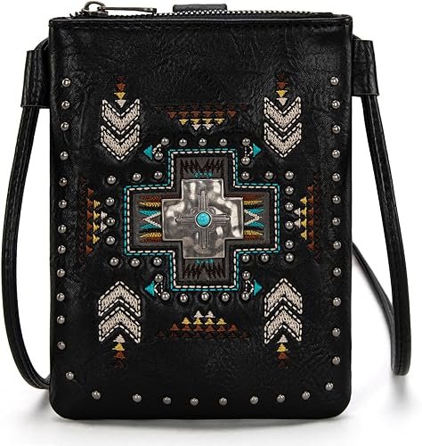 West Small Crossbody Bags for Women Western Cell Phone Purse
